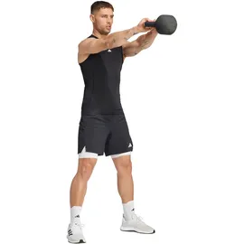adidas Techfit Compression Training Sleeveless T-shirt black XL Tall