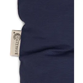 Beautissu Palettenkissen 120 x 80 x 15 cm blau 1 St.