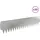 vidaXL Raseneinfassung 103 x 25 cm 30 Stück Silber