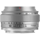 TTARTISAN 50mm F2 Sony E-Mount Silber