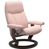 Stressless Stressless® Relaxsessel »Consul«, mit Classic Base, Größe S, Gestell Braun, pink