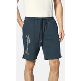 Jan Vanderstorm Permarsen Regular Sweatbermuda Petrol 4XL