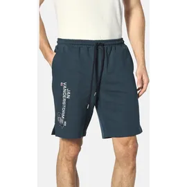 Jan Vanderstorm Permarsen Regular Sweatbermuda Petrol 4XL