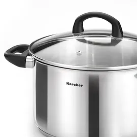 Karcher Mia Topf-Set 4-tlg. 3 x Kochtopf + Stielkasserolle