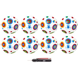 PVC Ball Toy, 22 cm, Kreis, 16 Bälle