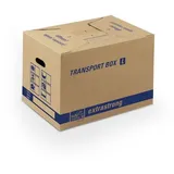 tidyPac® Umzugskartons Transport Box L 50,5 x 35,5 x 37,0 cm, 10 St.