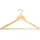 KESPER Formkleiderbügel, 8er Pack, FSC, 44,5x23,5x6cm, braun, Eukalyptus