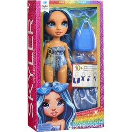 MGA Entertainment Rainbow High Swim & Style Fashion Doll- Skyler (Blue)