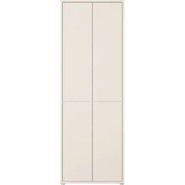 Forte Alice Springs Hochschrank 74,5 x 214,3 x 34,9 cm Khaki