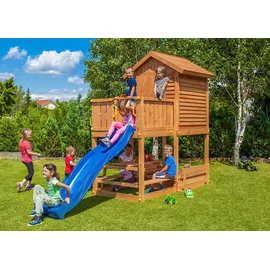 fungoo Spielturm My House Free Time Beach 1,25 m Blau