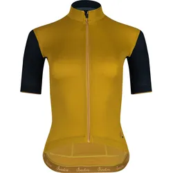 Damen Rad Kurzarmtrikot Signature Olivenöl/Jet Set 2XS