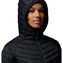 Columbia Powder Pass III Hybrid Hooded Jacket - Damen Black L