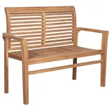 bene living Gartenbank Derby Teak stapelbar