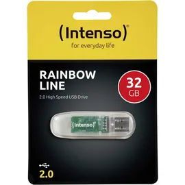 Intenso Rainbow Line 32GB transparent