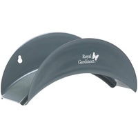 Royal Gardineer Stahl-Wandhalter für Gartenschläuche, gewölbt, 13 x 28