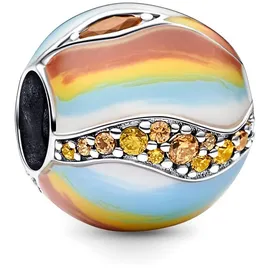 Pandora Charm Planet Jupiter Silber