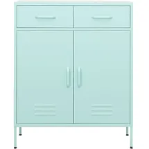 vidaXL Aktenschrank 80 x 35 x 101,5 cm Minzgrün