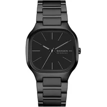 Skagen Herren Analog Quarz Uhr mit Edelstahl Armband SKW6935