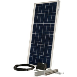 Sunset Energietechnik Sunset Solarmodul "Caravan-Set 60 Watt, 12 V" Solarmodule für Reisemobile und Fahrzeugdächer schwarz