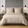 Traumschlaf Pure Mako-Satin 155 x 220 cm + 80 x 80 cm beige