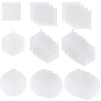 Heveer Plastic Canvas Mesh Leinwand Blätter 3 Formen Kreuzstich