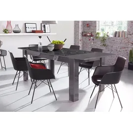 INOSIGN Esstisch »Prisma«, Breite 137 - 185 cm grau