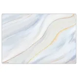 cover your desk Marmor Schreibunterlage Vinyl Crème 40 cm