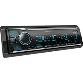Kenwood KMM-BT506DAB Auto Media-Receiver Schwarz 50 W, Bluetooth