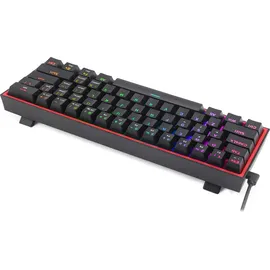 Redragon K617 RGB rote Schalter QWERTY