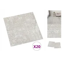 vidaXL Pvc-fliesen Selbstklebend 20 Stk. 1,86 M2 Hellgrau Vidaxl