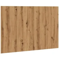 VidaXL Kopfteil Artisan-Eiche 120x1,5x80 cm Holzwerkstoff