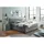 Stella Trading Mid.you Boxbett, Anthrazit, - H4, 9-Zonen, 180x200, cm, gepolstertes Kopfteil, Bettkasten, Federkernmatratze, Wendematratze mit unterschiedlichen Härtegraden, Schlafzimmer, Betten, Doppelbetten