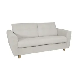 Sofa.de Einzelsofa mit Schlaffunktion Caroline ¦ beige ¦ Maße (cm): B: 198 H: 92 T: 102.0