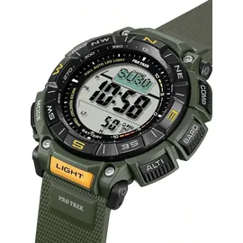 Casio Pro-trek Uhr Lcd Black / Olive Green / Mineral One Size