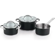 San Ignacio Topf-Set 5-tlg. 2 x Kasserolle + Stieltopf + Kochtopf