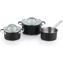 San Ignacio Topf-Set 5-tlg. 2 x Kasserolle + Stieltopf + Kochtopf