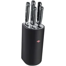 Wesco Loft Messerblock inkl. Messer - Schwarz matt