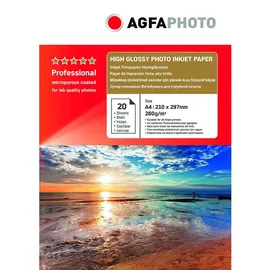 AgfaPhoto Professional Photo Paper High Gloss 260 g A 4 20 Bl