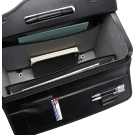 d & n d&n Business & Travel 2-Rollen Pilotentrolley 48 cm schwarz