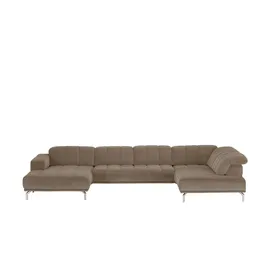 Kollektion Kraft Wohnlandschaft Sarina ¦ braun ¦ Maße (cm): H: 75