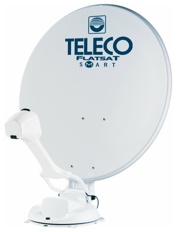 Sat-Anlage Teleco FlatSat Easy Skew BT Smart 65 Single, 67 cm, Single Skew