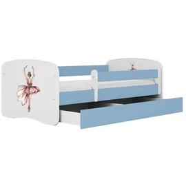 raumhirsch furniture Kinderbett Raumhirsch 80 x 180 cm Holzwerkstoff blau
