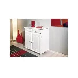 Interlink Sideboard 88 x 87 x 43 cm Weiß
