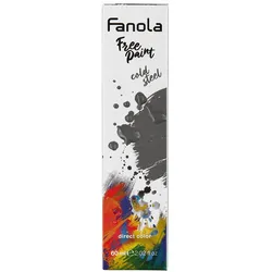 Fanola Free Paint - Direct Colours Cold Steel 60 ml