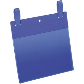 Durable Gitterboxtasche mit Lasche A5 quer dunkelblau Pak.a 50St.DURABLE