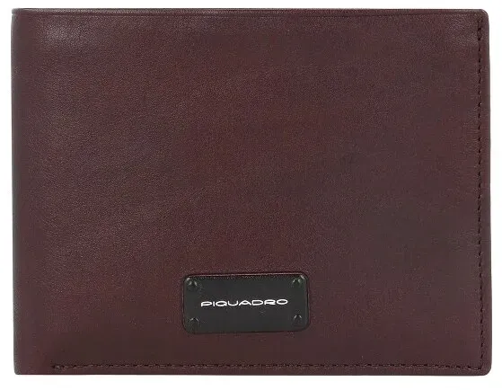 Piquadro Harper Geldbörse RFID Leder 14 cm  braun