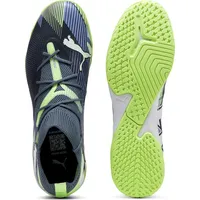 Puma Future 7 Match IT Hallenschuhe Unisex Gray Skies-Puma White-Fizzy Apple 47