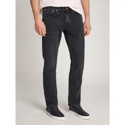 Tommy Hilfiger Straight-Jeans »STRAIGHT DENTON STR CLARK BLACK«, in schwarzer Waschung TOMMY HILFIGER Clark Black 38