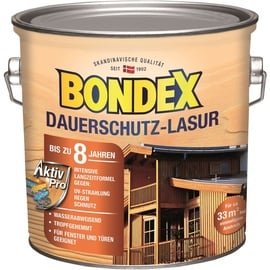 Bondex Dauerschutz-Lasur 2,5 l nussbaum seidenglänzend