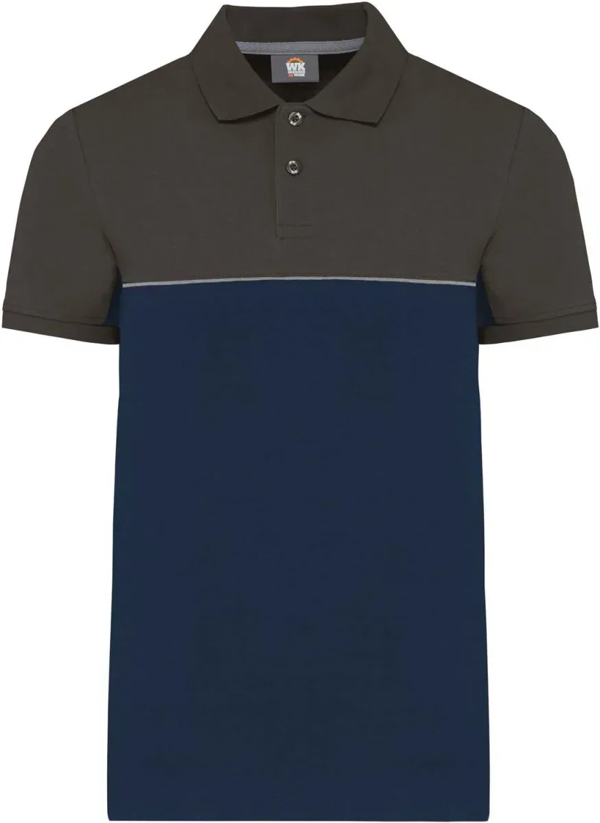 Kariban Workwear Unisex Workwear Polo WK210 navy/dark grey XL